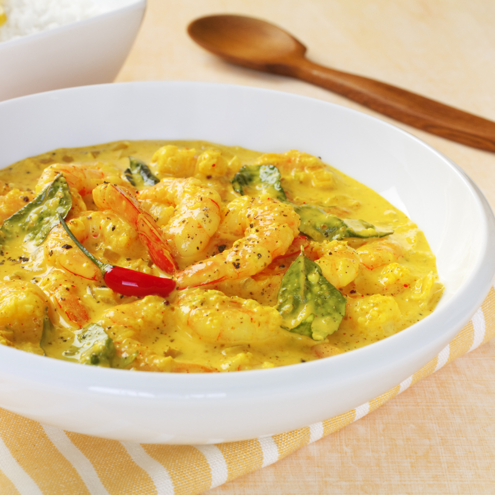 Coconut Curry Prawns