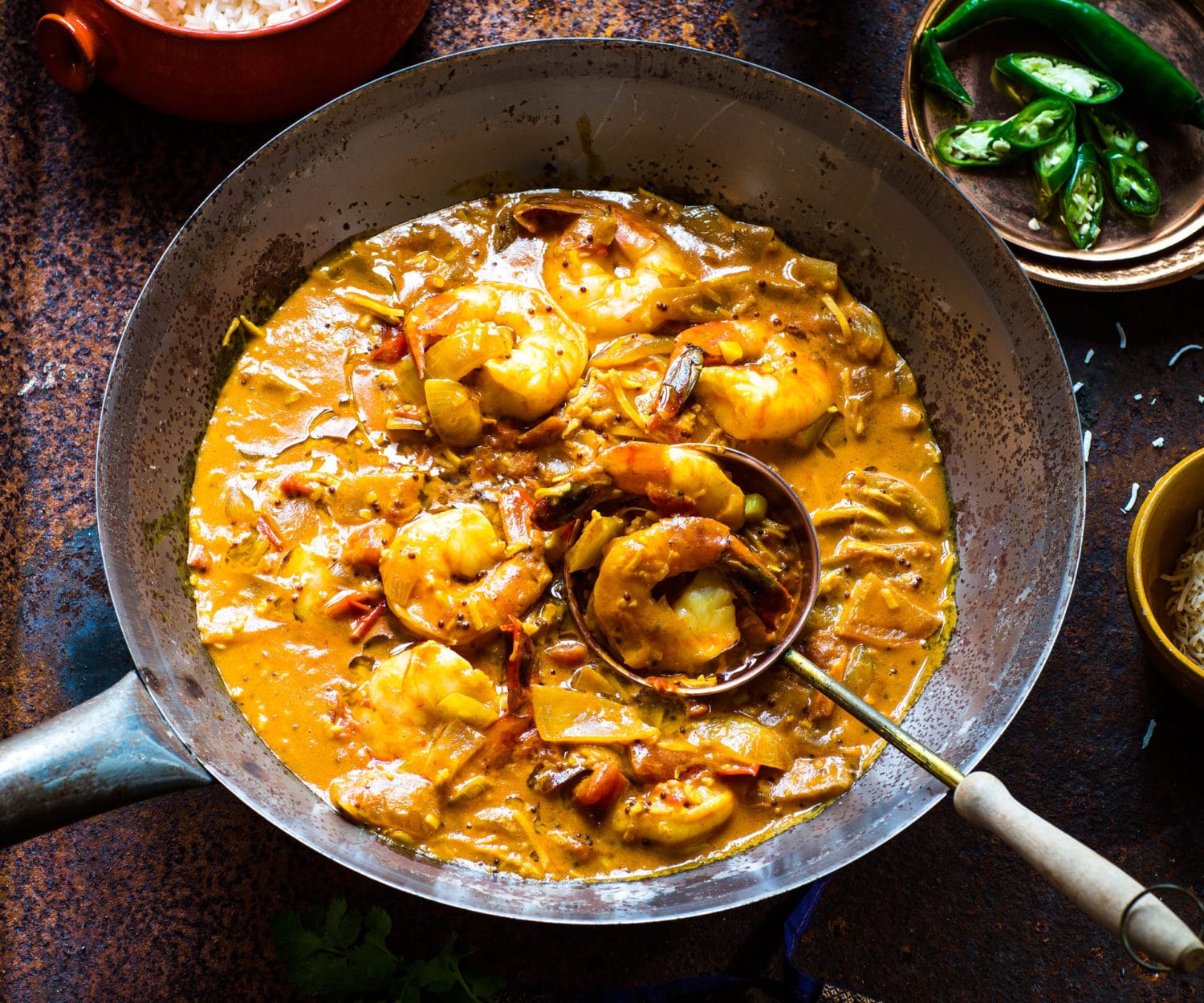 Coconut Curry Prawns